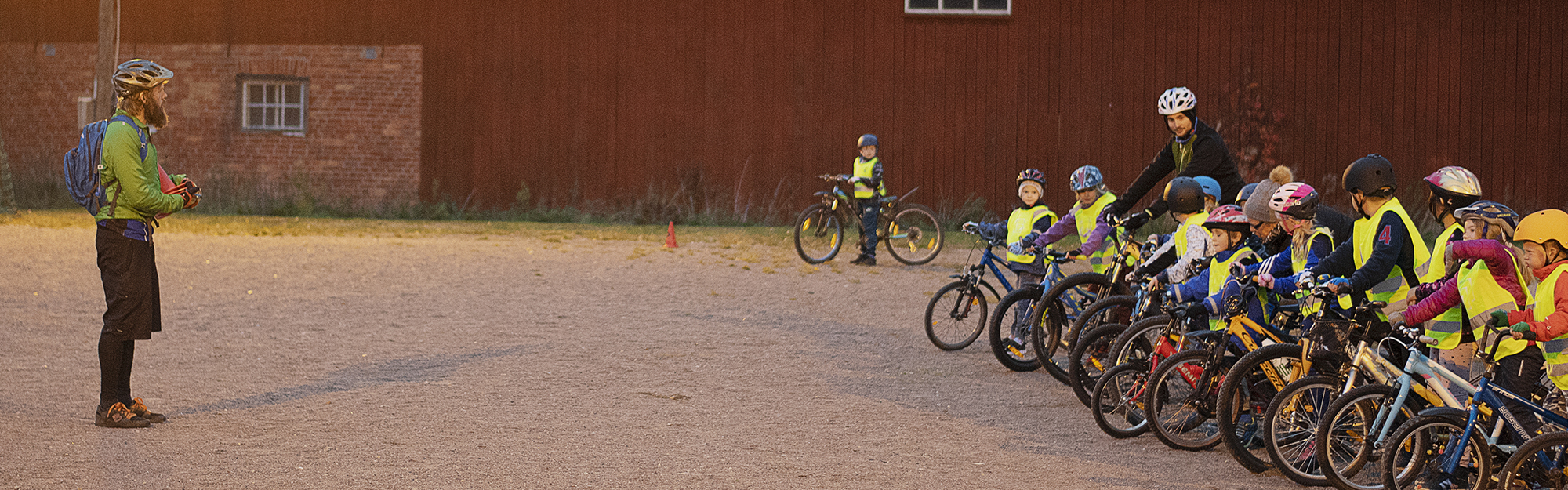 Cykelträning hos Västra Ämterviks IF.