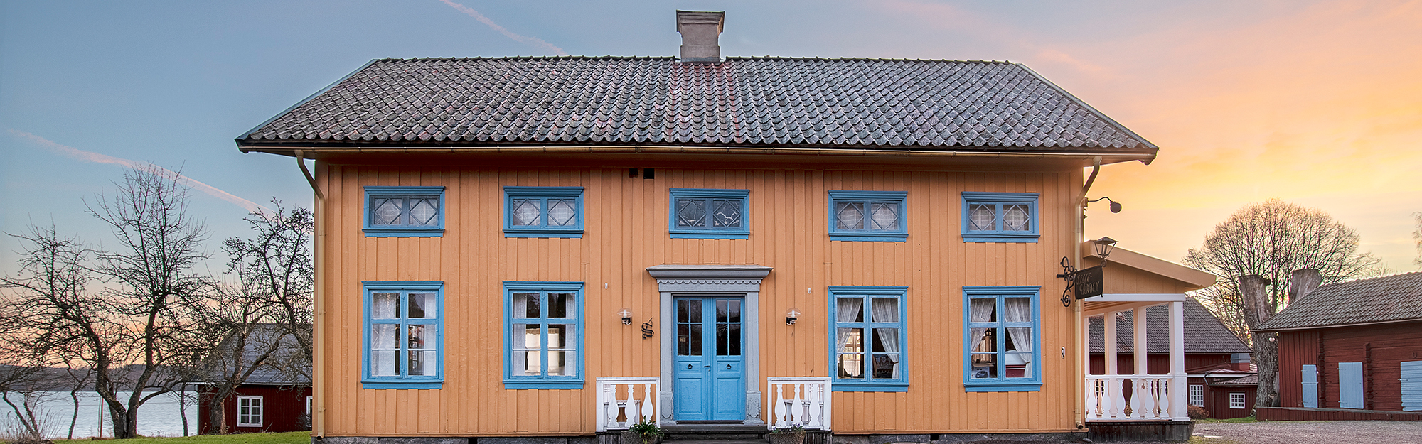 Gul villa på Sillegården