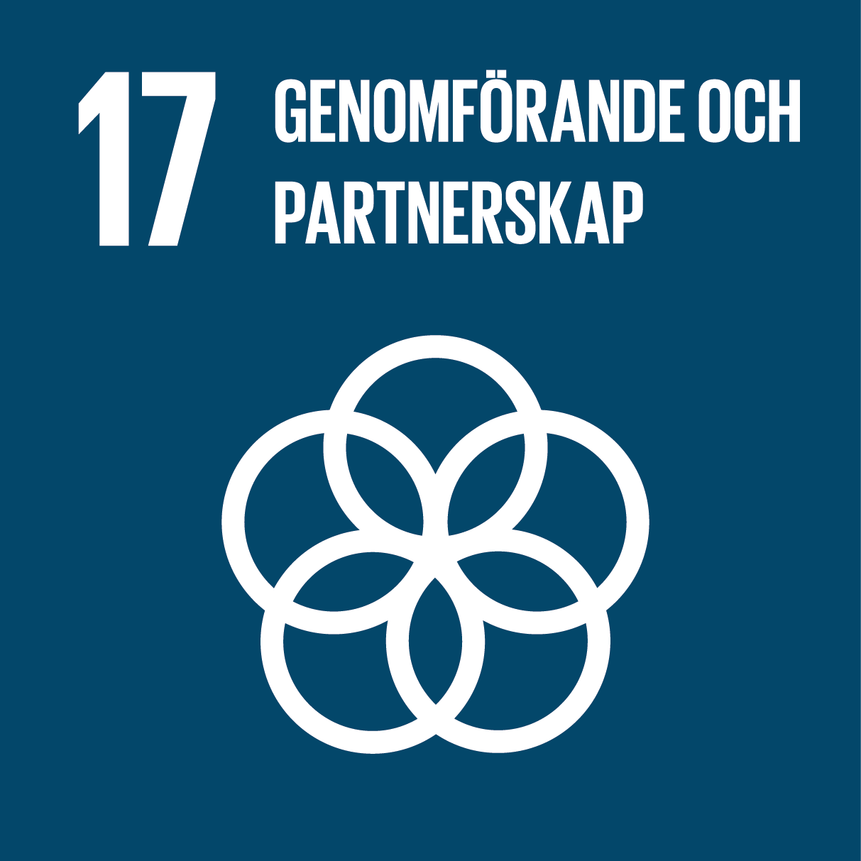 Globala målen - mål nummer 17: Genomförande och partnerskap